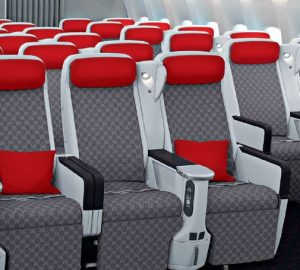 Premium economy class